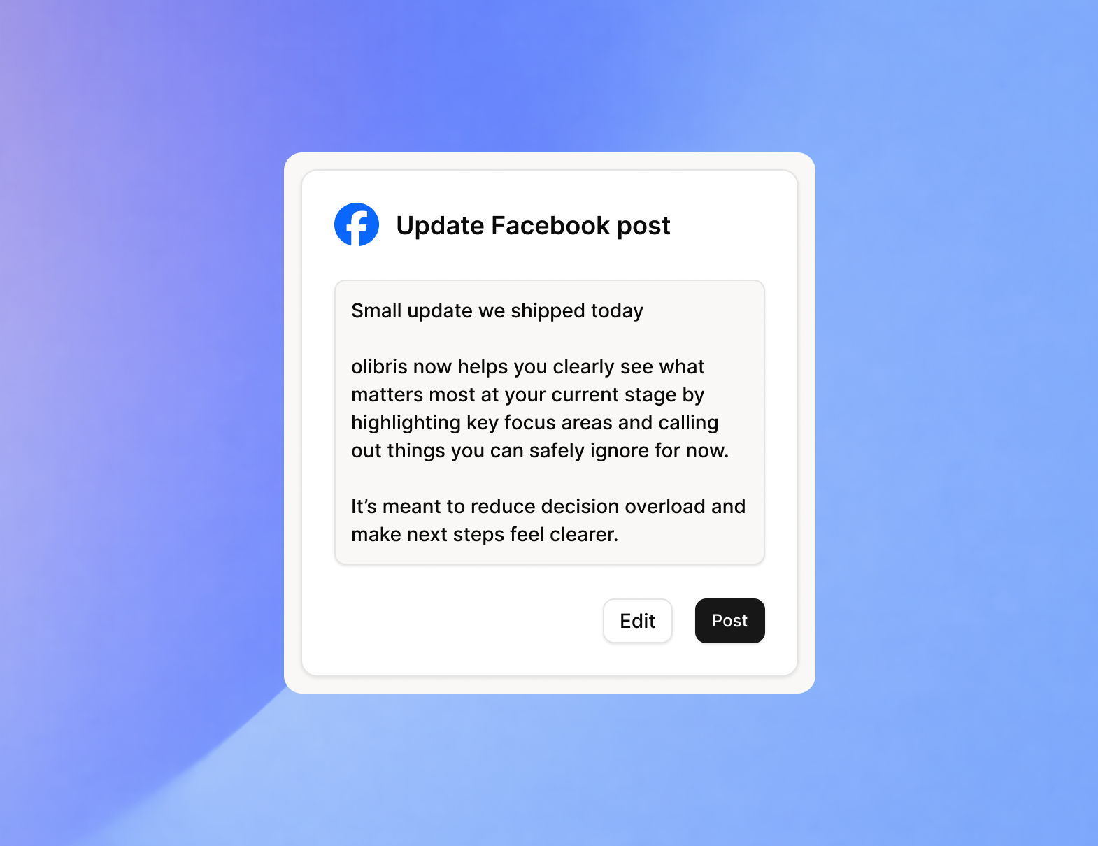 Kolibris interface showing AI agent execution